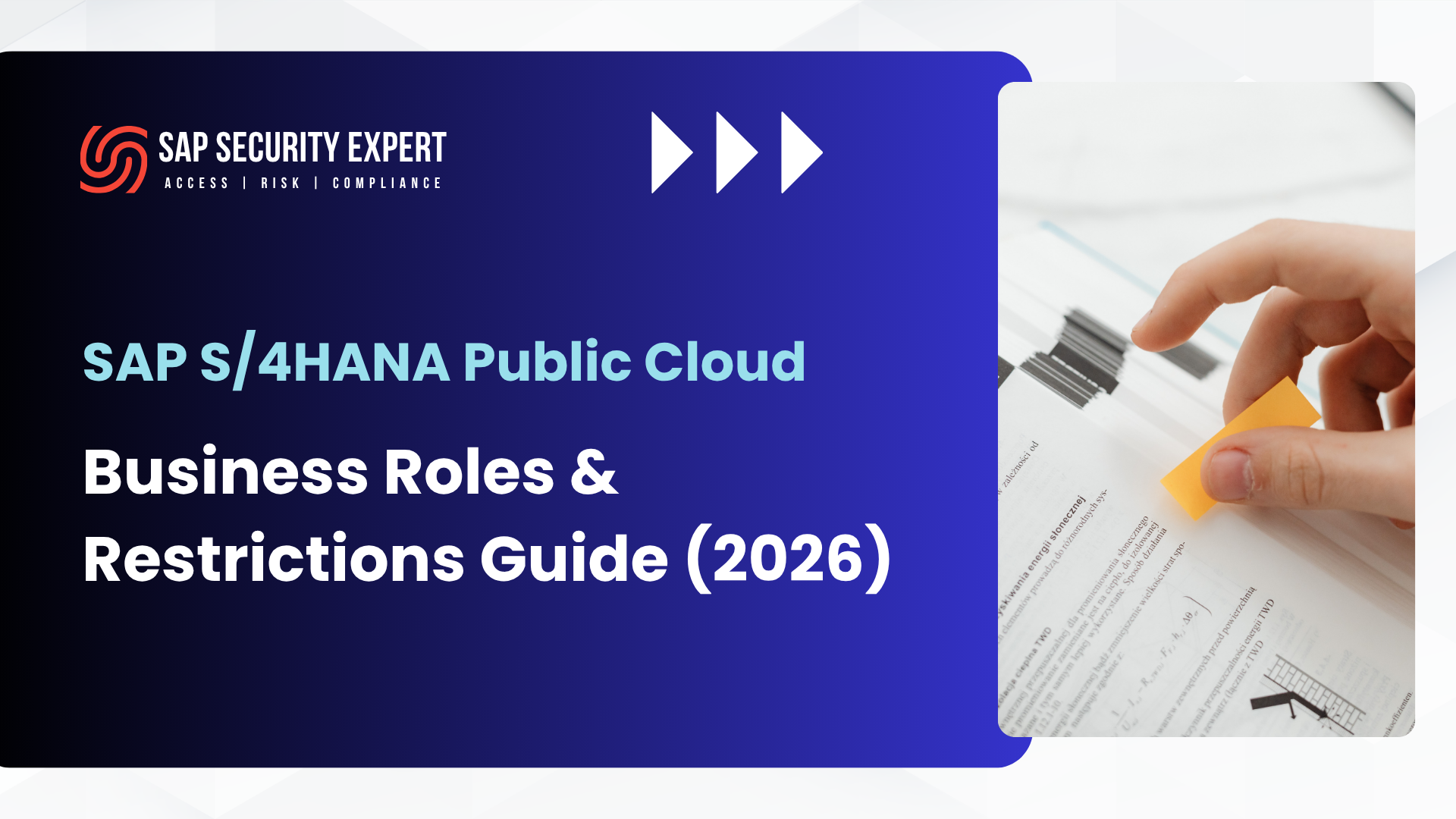 SAP S/4HANA Public Cloud Business Roles & Restrictions Guide (2026)